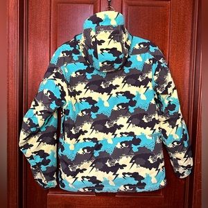 Burton Youth Snowboard Jacket Size XL Winter Storm Print